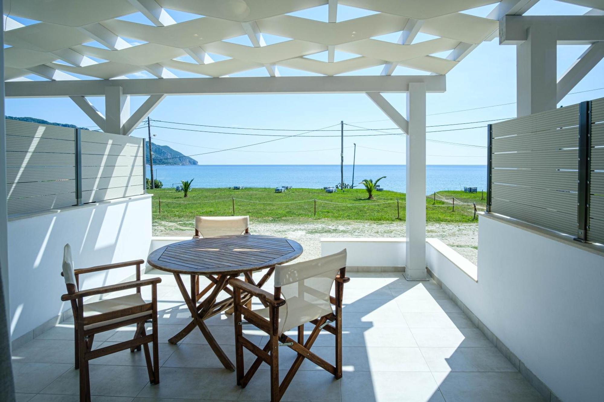Elias & Vasili House Hotel Agios Georgios Pagon Buitenkant foto